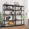 Стелаж металевий 220x110x50 см 6 полиць