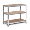 Стелаж 220x110x50 см металевий оцинкований 6 полиць